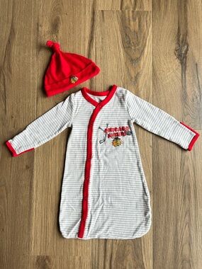 NHL Chicago Blackhawks Baby Pajamas New
